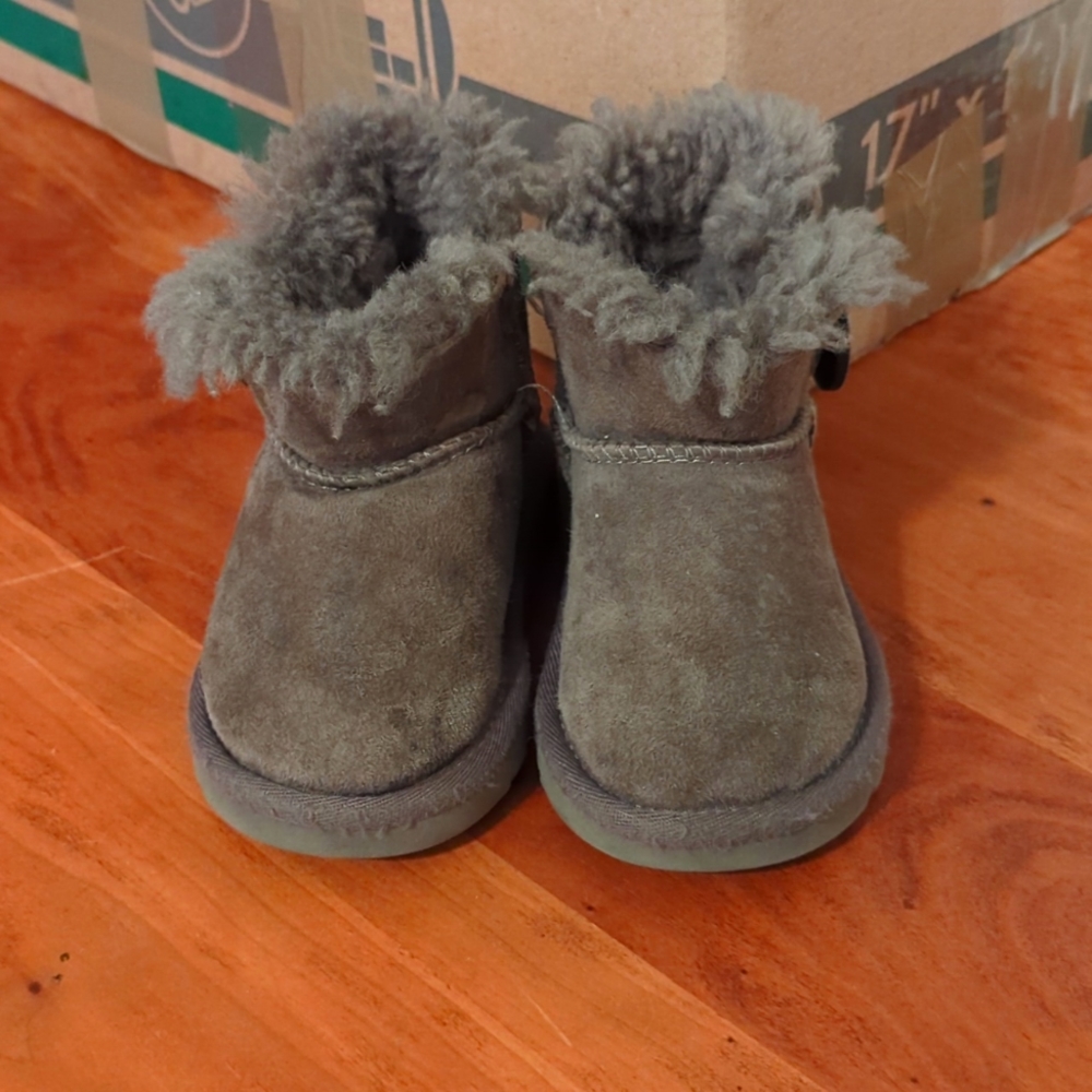 UGG toddler gray boots